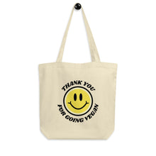 Load image into Gallery viewer, SMILEY Organic Tote Bag
