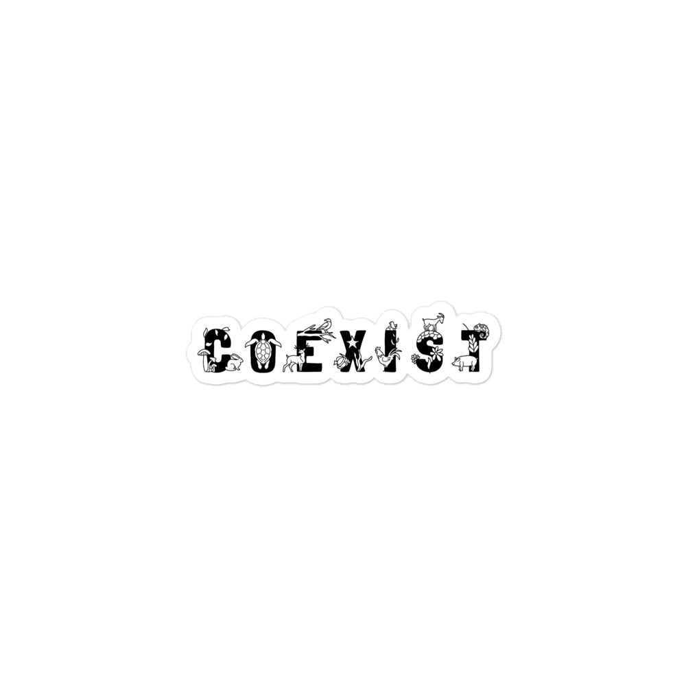 COEXIST Sticker
