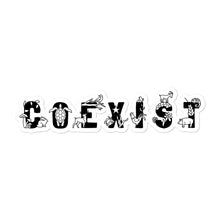 Load image into Gallery viewer, COEXIST Sticker
