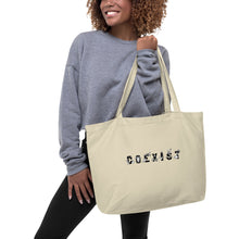 Load image into Gallery viewer, COEXIST Large Organic Tote Bag
