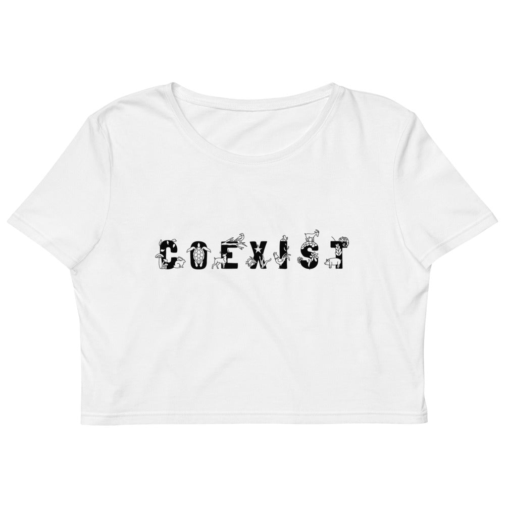 COEXIST Organic Crop Top