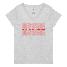Load image into Gallery viewer, NOT GREEN Recycled V-neck T-shirt
