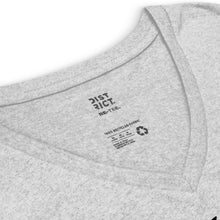Load image into Gallery viewer, SMILEY Recycled V-neck T-shirt

